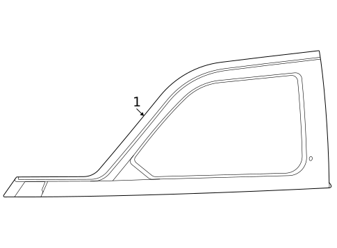 Glass & Hardware for 2024 Jeep Grand Cherokee #0
