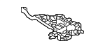 7181B33010 - Body: Support for Toyota Image