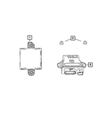 68276259AC - Electrical: Tailgate Control Module for Mopar Image