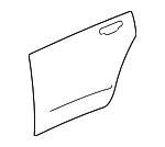 3W1Z5424701BA - Body: Outer Panel for Lincoln: Town Car Image