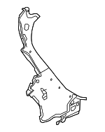 767163NF0A - Body: Front Extension for Nissan: LEAF Image