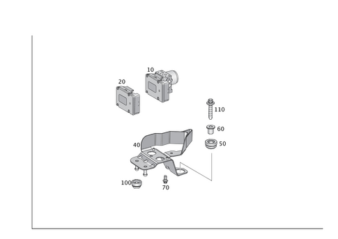 Hydraulic Unit for 2018 Mercedes-Benz GLE550e #0