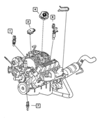56028562AB - Electrical: Map Sensor for Mopar Image
