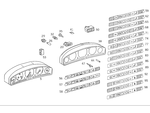 1404406711 - Electrical Equipment and Instruments: Instrument Cluster for Mercedes-Benz Image