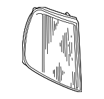 4L3Z13200AA - Electrical: Park Lamp for Ford: F-150 Heritage Image