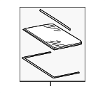 80A877056A - : Rear Glass for Audi: Q5, Q5 PHEV, SQ5 Image