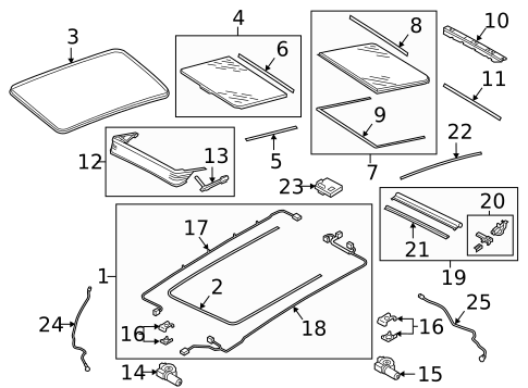 Sunroof for 2019 Audi SQ5 #0
