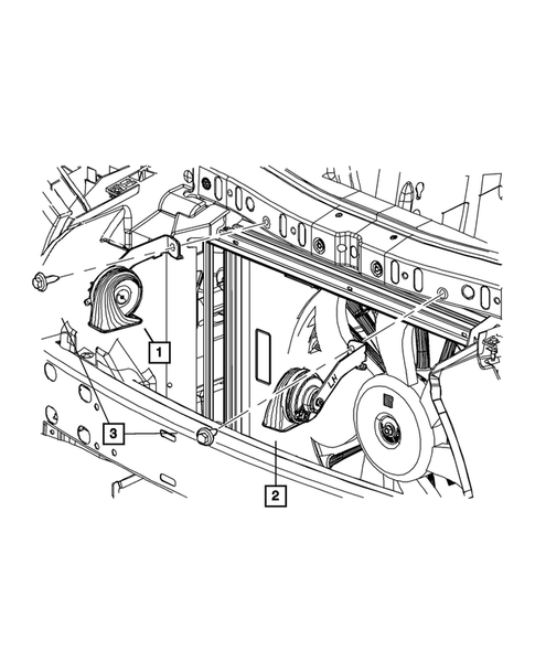 Horns for 2011 Chrysler 300 #0