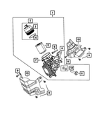 68095378AA - 1.4L Turbo; Engine: Oil Filter Cap O Ring for Fiat: 124 Spider, 500L, 500X | Jeep: Renegade Image