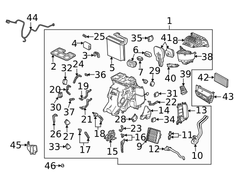 HVAC Case for 2008 Saab 9-3 #0