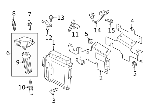 Powertrain Control for 2021 Jaguar E-Pace #4
