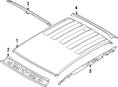 Roof & Components for 2024 Ford Ranger #0