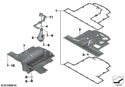 Oil Pan for 2014 BMW-Motorrad K 1600 GT #0