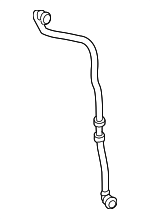 1K0201160AG - Emission System: Connector Pipe for Volkswagen: Golf, Golf R, R32 Image