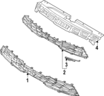 86350M7500 - : Grille for Kia Image