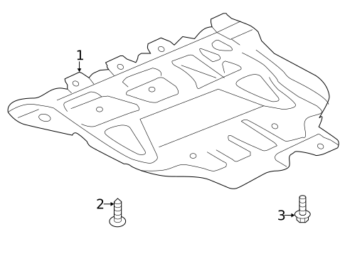 Splash Shields for 2025 Audi A3 Quattro #0