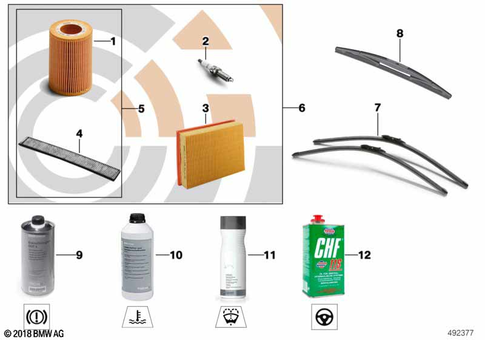 Engine Oil / Maintenance Service for 2005 BMW X5 3.0i #0