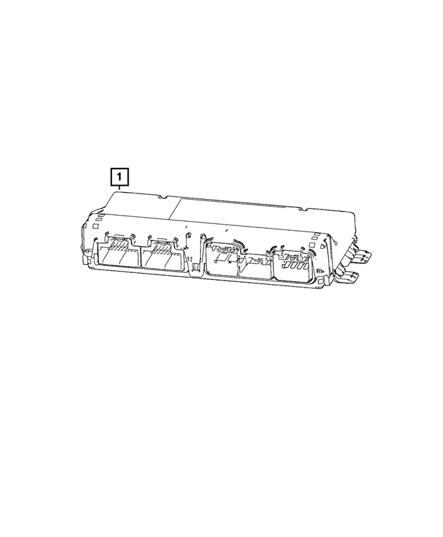 68620801AB - Electrical: Seat Adjuster Module for Jeep: Grand Cherokee L Image