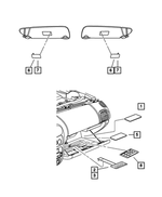 56042844AD - Labels All Vehicle Locations: Transmitter Label for Mopar Image