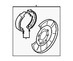 440103JA0D - Brakes: Brake Assembly for Nissan: Murano, Pathfinder Image