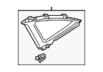 4H4867241BEU4 - Body: Quarter Glass Trim for Audi Image