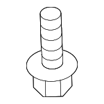 N91123501 - Body: Upper Quarter Trim Bolt for Audi Image