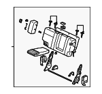 MN166504YA - : Seat Back Assembly for Mitsubishi: Montero Image