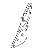 MR433598 - Body: Recline Adjuster for Mitsubishi Image