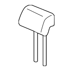 82940T6ZA01ZB - Body: Headrest, Center for Honda: Ridgeline Image