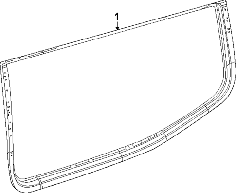Glass & Hardware for 2023 Jeep Grand Wagoneer L #0