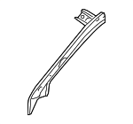 51520FJ0509P - Body: Inner Windshield Pillar for Subaru Image