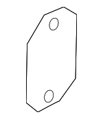 51127183888 - Body: Impact Bar Gasket for BMW: 528i, 528i xDrive, 535d, 535d xDrive, 535i, 535i GT, 535i GT xDrive, 535i xDrive, 550i, 550i GT, 550i GT xDrive, 550i xDrive, 640i, 640i Gran Coupe, 640i xDrive, 640i xDrive Gran Coupe, 650i, 650i Gran Coupe, 650i xDrive, 650i xDrive Gran Coupe, 740i, 740Ld xDrive, 740Li, 740Li xDrive, 750i, 750i xDrive, 750Li, 750Li xDrive, 760Li, ActiveHybrid 5, ActiveHybrid 7, M5, M6, M6 Gran Coupe Image