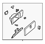 25789447 - Body: Glove Box Assembly for Buick: Terraza | Chevrolet: Uplander | Saturn: Relay Image