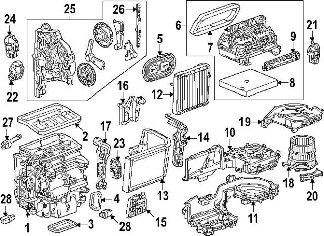 87846582 - : Part# 87846582 F (S)Housing for Cadillac: LYRIQ | GMC: Hummer EV Pickup, Hummer EV SUV Image