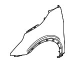 66321DW500 - Body: Fender for Kia Image