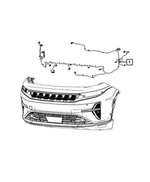68592418AD - Electrical: Front Fascia Wiring for Mopar Image