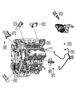 6101759 - Electrical: Hex Head Screw And Washer for Mopar Image