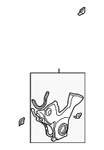 11810P8AA00 - Engine: Timing Cover for Acura Image