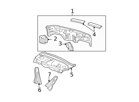 Rear Body for 2004 Honda Civic #0
