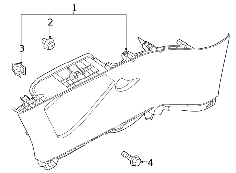 Interior Trim - Quarter Panels for 2025 Kia Soul #1