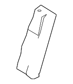 12755519 - Body: Seat Back Pad for Saab: 9-3, 9-3X Image