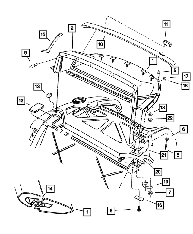 4073371 - Electrical: Flat, Round Washer for Mopar Image