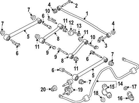 Rear Suspension for 2023 Ford Bronco #1
