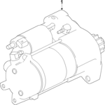 LR090948 - : Starter for Land-Rover Image