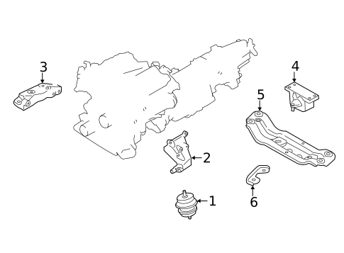 Exhaust Components for 2012 INFINITI G25 #1