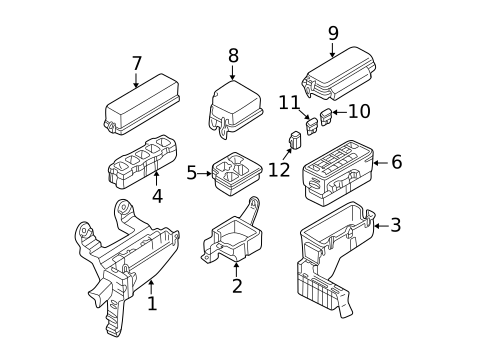 Electrical Components for 2000 Nissan Sentra #0
