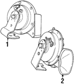 4608300AF - Electrical: Horn for Chrysler: Cirrus | Dodge: Stratus Image