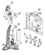 FRONT OUTER - BELT ASSY 5KP921K2AH