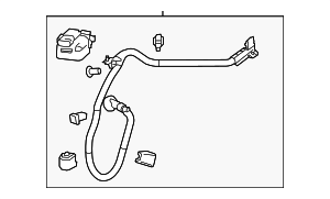 32410TR2A00 - : Positive Cable for Acura Image
