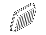 MZ690992 - Engine: Advantage Selectâ„¢ Engine Air filter,2.4L - MANN  HUMMEL USA INC for Mitsubishi Image